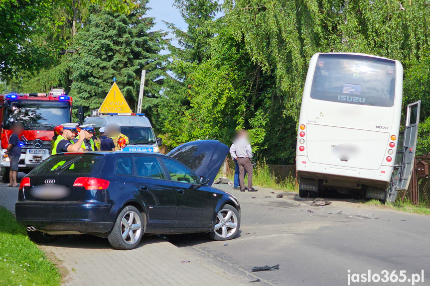 Wypadek w Jaśle