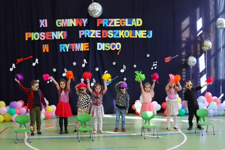 XI Przegląd Piosenki Przedszkolnej "W rytmie disco"