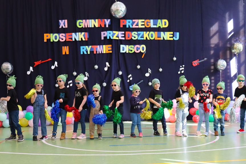 XI Przegląd Piosenki Przedszkolnej "W rytmie disco"