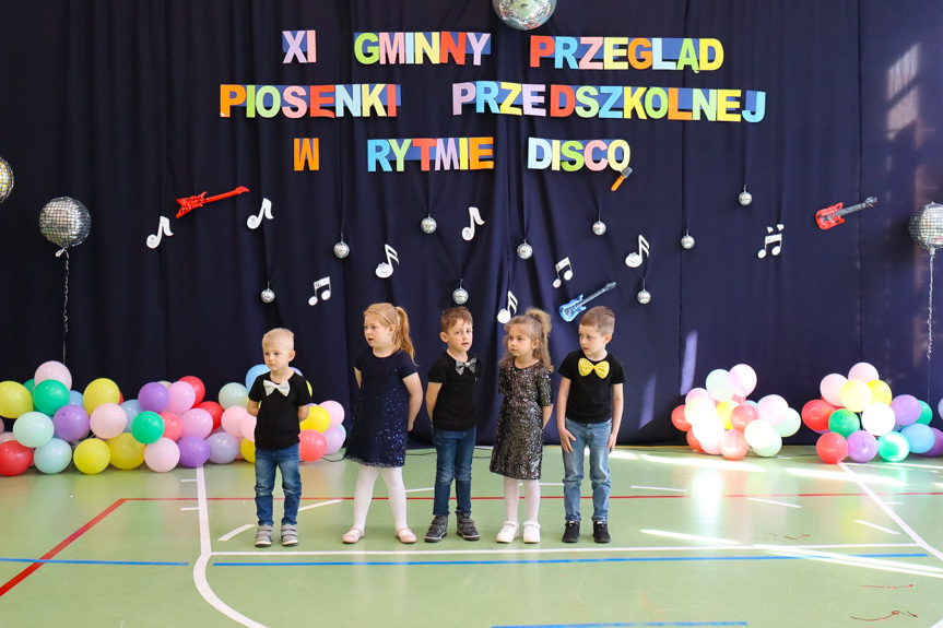 XI Przegląd Piosenki Przedszkolnej "W rytmie disco"