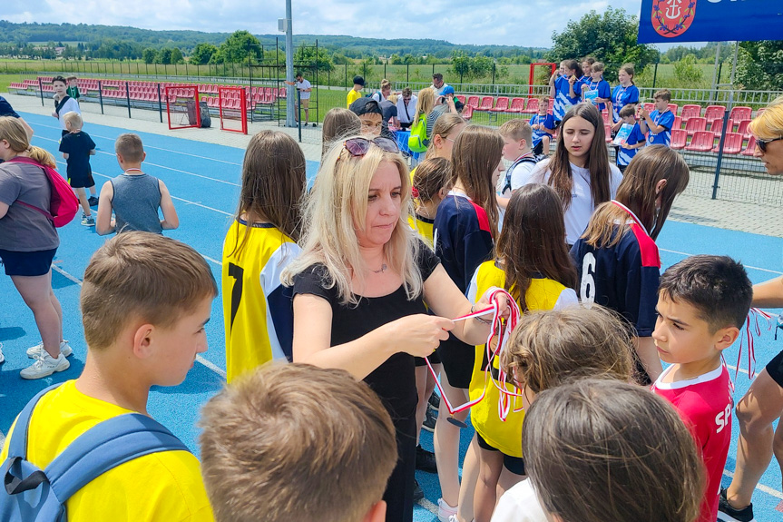 Zawody biegowe dla dzieci i młodzieży w Czeluśnicy