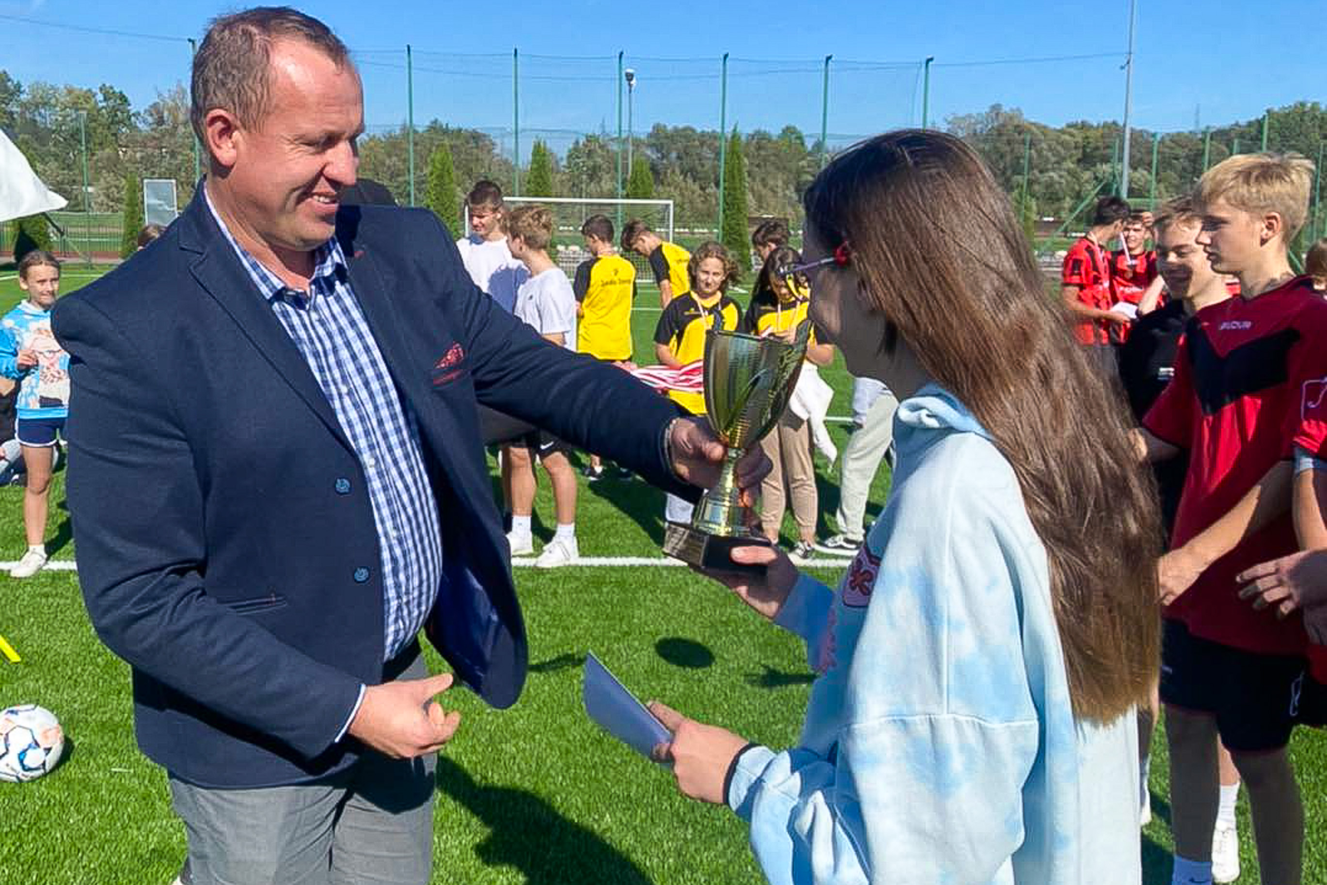 Zawody lekkoatletyczne o Puchar Wójta Gminy Osiek Jasielski 