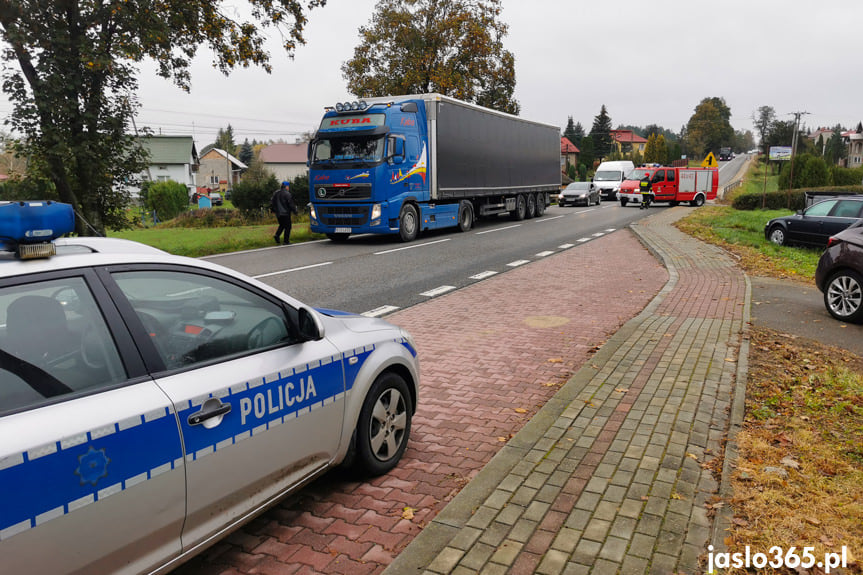 Zderzenie krowy i osobówki w Gorzycach