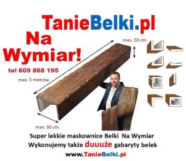 Tanie Belki rustykalne Na wymiar  